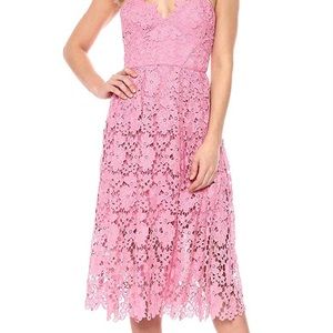 Donna Morgan Lace Midi Dress